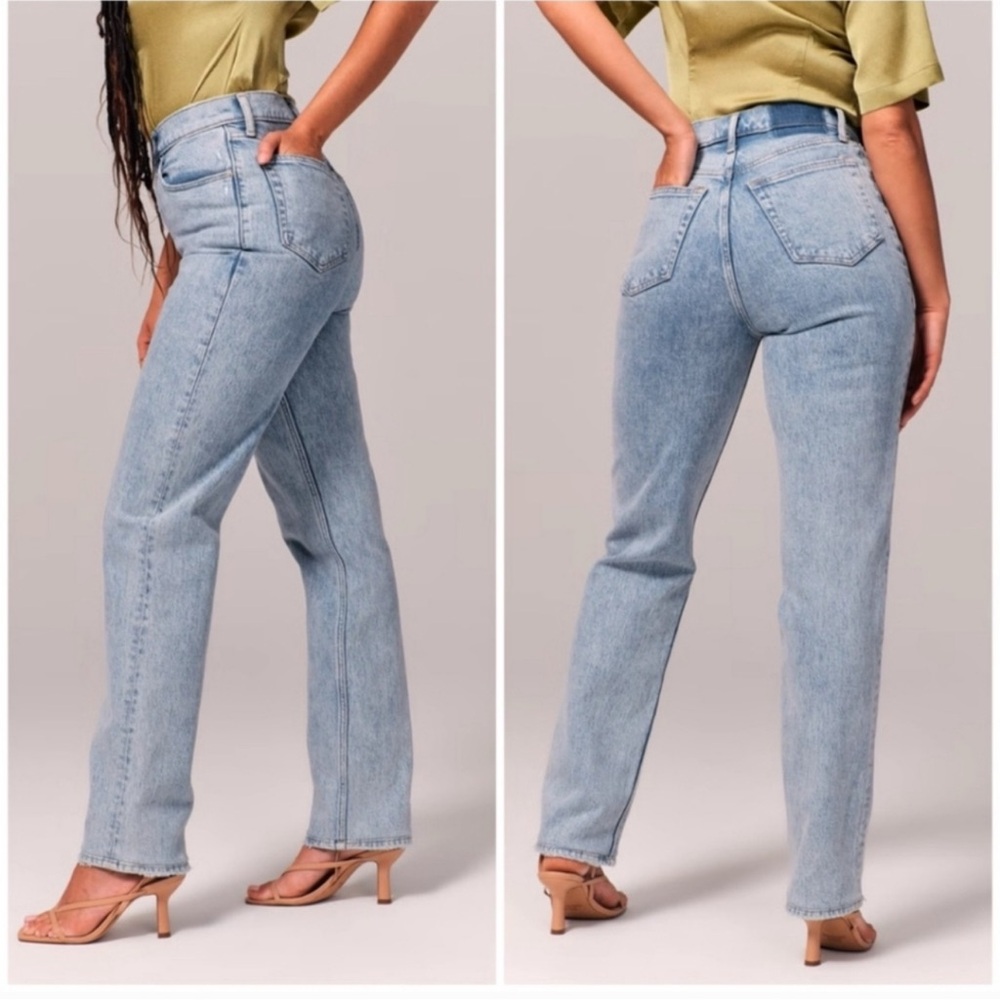 Abercrombie & Fitch Jeans The 90s Straight Ultra High Rise Size 24